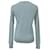 Maglione girocollo Regal in lana azzurra chiara di Theory Blu Blu chiaro  - vista 3