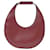 Bolsa Moon Staud em couro bordô Vermelho Bordeaux  ref.1424330