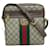 Gucci Ophidia Shoulder Bag Canvas Shoulder Bag 547926 in Great Condition Beige Cloth  ref.1424349