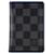 Organizer Organiseur de poche Louis Vuitton en toile enduite charbon Gris anthracite  ref.1424409