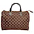 Sac à main Speedy 30 Damier Ebene de LOUIS VUITTON Toile Marron  ref.1424444