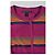Gestreifte Kurzarmbluse von Marc by Marc Jacobs aus mehrfarbigem Polyester - Ansicht 10