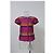 Gestreifte Kurzarmbluse von Marc by Marc Jacobs aus mehrfarbigem Polyester - Ansicht 6