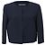 Alberta Ferretti Bolero in Navy Blue Rayon