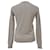 Theory Regal Rundhals-Pullover aus Ecru-Wolle Weiß Roh - Ansicht 3