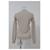 Theory Regal Rundhals-Pullover aus Ecru-Wolle Weiß Roh - Ansicht 8