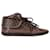 Louis Vuitton Brea Sneaker Boots in Brown Monogram Canvas & Leather  Cloth  ref.1424469