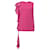 Top senza maniche in cotone rosa con dettagli a volant MSGM Marrone