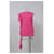 Top senza maniche in cotone rosa con dettagli a volant MSGM Marrone - vista 6