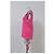 Top senza maniche in cotone rosa con dettagli a volant MSGM Marrone - vista 7