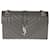 Saint Laurent Grey Grain De Poudre Medium Envelope In Mix Flap Bag Leather  ref.1424528