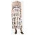 Eres Cream Soliflore floral midi dress - size M - view 3
