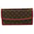 Pochette Dame Louis Vuitton Toile Marron  ref.1424581