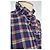 SéZane Chloe Karo Oxford Bluse Blau Leinen Mehrfarben - Ansicht 5