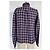 SéZane Chloe Karo Oxford Bluse Blau Leinen Mehrfarben - Ansicht 6