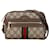 Bolsa transversal Gucci Mini GG Supreme Ophidia marrom Bege Bezerro-como bezerro Pano  ref.1424685