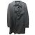 Autre Marque Trench in satin nero Black Circus