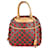 Cubo Deauville em lona Monogram Tuffetage vermelho Louis Vuitton Marrom  ref.1424940