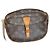 Borsa a spalla Louis Vuitton Monogram in pelle marrone Marrone scuro Monogramma
