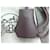 campanella, cerniera e lucchetto hermès nuovo per borsa hermès dustbag Cioccolato  - vista 3