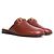 GUCCI - Mules Gucci Mors in pelle liscia marrone (T42) Nero