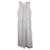 Weekend Max Mara Striped Sleeveless Maxi Dress in Light Blue Cotton  ref.1425048