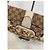 Borsa a tracolla con morso di cavallo e logo Gucci bianco Beige - vista 10