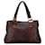 Bolsa Gucci Brown Bamboo Libeccio Marrom Castanho escuro Couro Bezerro-como bezerro  ref.1425165