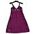 Vestido John Galliano Gazette Nine morado de algodón Púrpura