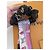 Louis Vuitton ChouChou Be Mindful Accessorio per Capelli Seta Rosa - vista 4