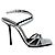 Sandali Saint Laurent Night 105mm Verde Menta Pelle Verde chiaro