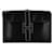 Bolsa Clutch Jige PM em Evergrain preto da Hermès Couro  ref.1425497