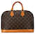 Braune Louis Vuitton Monogramm Alma PM Handtasche Leder  ref.1425534