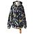 Alexander McQueen Tie Dye Varsity Hoodie Schwarz Baumwolle Mehrfarben