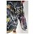 Alexander McQueen Tie Dye Varsity Hoodie Schwarz Baumwolle Mehrfarben - Ansicht 4