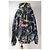 Alexander McQueen Tie Dye Varsity Hoodie Schwarz Baumwolle Mehrfarben - Ansicht 6