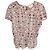 Blusa stampata Isabel Marant Étoile in seta multicolore