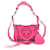 Balenciaga Neo Cagoule Mini Tote Bag Leather Shoulder Bag 7515231VGUY5639 in Great Condition Pink  ref.1425639