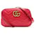 Bolsa de ombro Gucci GG Marmont Small em couro 447632AABZB6832 em excelente estado Vermelho  ref.1425656