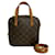 Louis Vuitton Spontini Canvas Shoulder Bag M47500 in Very Good Condition Brown Cloth  ref.1425681