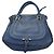 Borsa Chloé Marcie XL in pelle grigia Grigio