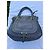 Borsa Chloé Marcie XL in pelle grigia Grigio - vista 2