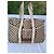 Borsa Tote Gucci Marrone in Tela e Pelle - vista 2