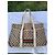 Borsa Tote Gucci Marrone in Tela e Pelle - vista 4