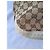 Borsa Tote Gucci Marrone in Tela e Pelle - vista 6