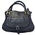 Borsa a mano Chloé Marcie in pelle nera Nero