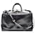 Gucci Vintage Leather Boston Weekender Travel Duffel Bag Black  ref.1425886