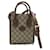 Bolso tote Gucci Mini Interlocking G de lona 671623 en excelente estado Castaño Lienzo  ref.1426029