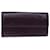 LOUIS VUITTON Epi Portefeiulle Sarah Long Wallet Purple Cassis M6374K Auth 76313 Dark purple Leather  ref.1426124