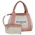 BALENCIAGA Borsa Cabas XS in tela blu navy rosa Auth ep4480